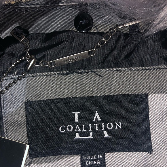 Coalition L.A. : Camouflage Cropped Jacket. Multiple Sizes: S,M,L, XL - Picture 10 of 15